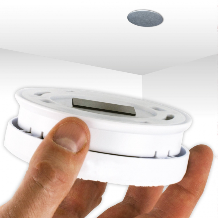 Alecto Magnetisk monteringssett for røyk- og CO-detektorer 4 stk Alecto Magnetisk monteringssett for røyk- og CO-detektorer 4 stk