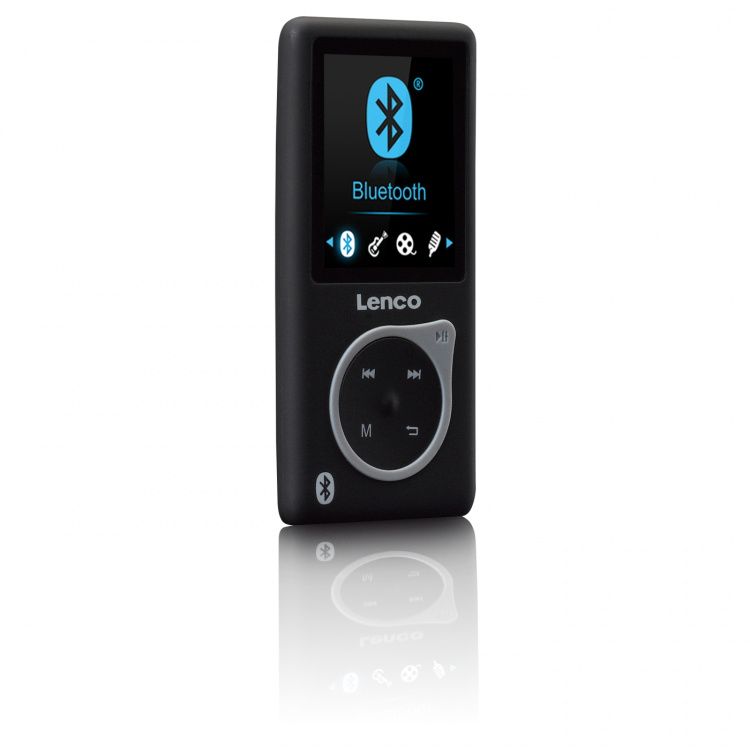 Lenco MP3/MP4-spiller med Bluetooth® Svart
