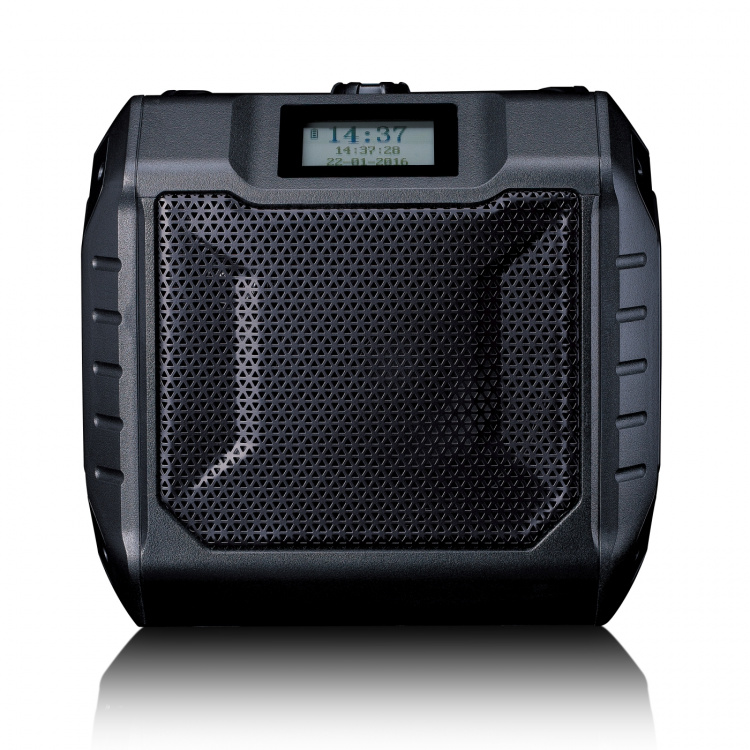 Lenco Kraftig bærbar utendørs DAB+/FM-radio med Bluetooth® IPX5 vanntett grå Lenco Kraftig bærbar utendørs DAB+/FM-radio med Bluetooth® IPX5 vanntett grå