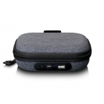 Lenco Etui med innebygd powerbank Grå Lenco Etui med innebygd powerbank Grå