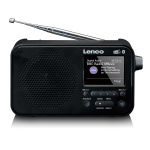 Lenco Bærbar DAB+ FM-radio med Bluetooth® 2,4