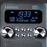 Lenco Bærbar DAB+ FM-radio med Bluetooth® og AUX-inngang, oppladbart batteri Svart Lenco Bærbar DAB+ FM-radio med Bluetooth® og AUX-inngang, oppladbart batteri Svart