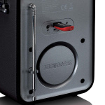 Lenco Bærbar DAB+ FM-radio med Bluetooth® og AUX-inngang, oppladbart batteri Svart Lenco Bærbar DAB+ FM-radio med Bluetooth® og AUX-inngang, oppladbart batteri Svart