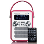 Lenco Bærbar DAB+ FM-radio med Bluetooth® og AUX-inngang, oppladbart batteri Hvit Lenco Bærbar DAB+ FM-radio med Bluetooth® og AUX-inngang, oppladbart batteri Hvit