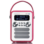 Lenco Bærbar DAB+ FM-radio med Bluetooth® og AUX-inngang, oppladbart batteri Hvit Lenco Bærbar DAB+ FM-radio med Bluetooth® og AUX-inngang, oppladbart batteri Hvit