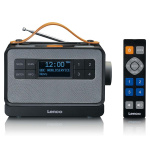 Lenco Bærbar FM/DAB+ radio med store knapper og 