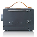 Lenco Bærbar FM/DAB+ radio med store knapper og 