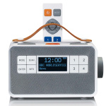 Lenco Bærbar FM/DAB+ radio med store knapper og 