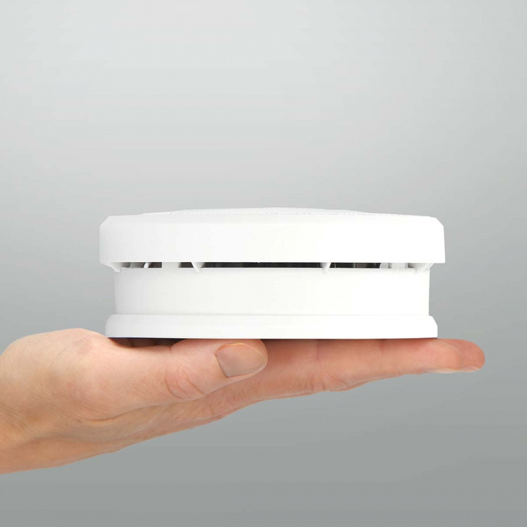 Alecto Røykvarsler med stilleknapp 1x Alecto Røykvarsler med stilleknapp 1x