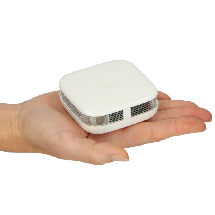 Alecto Røykvarsler med kompakt design med 10 års batteri og garanti