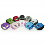 Lenco Bærbar stereo FM-radio med CD-spiller Transparent