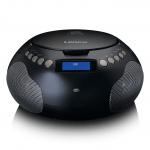 Lenco Boombox med DAB+/ FM-radio og Bluetooth® Black Lenco Boombox med DAB+/ FM-radio og Bluetooth® Black