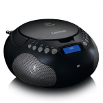 Lenco Boombox med DAB+/ FM-radio og Bluetooth® Black Lenco Boombox med DAB+/ FM-radio og Bluetooth® Black