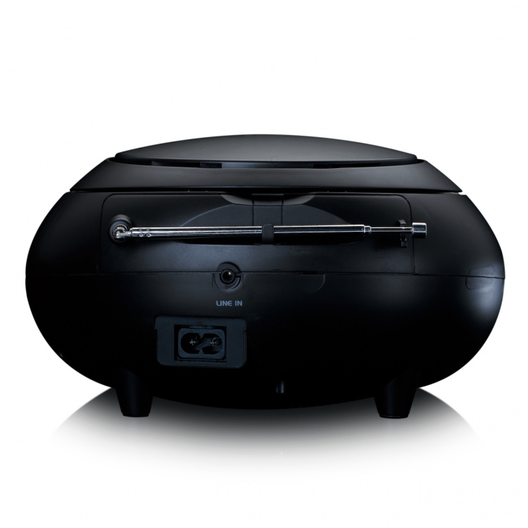 Lenco Boombox med DAB+/ FM-radio og Bluetooth® Black Lenco Boombox med DAB+/ FM-radio og Bluetooth® Black