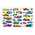 Lenco Bærbar radio/CD-spiller med mikrofon Blå