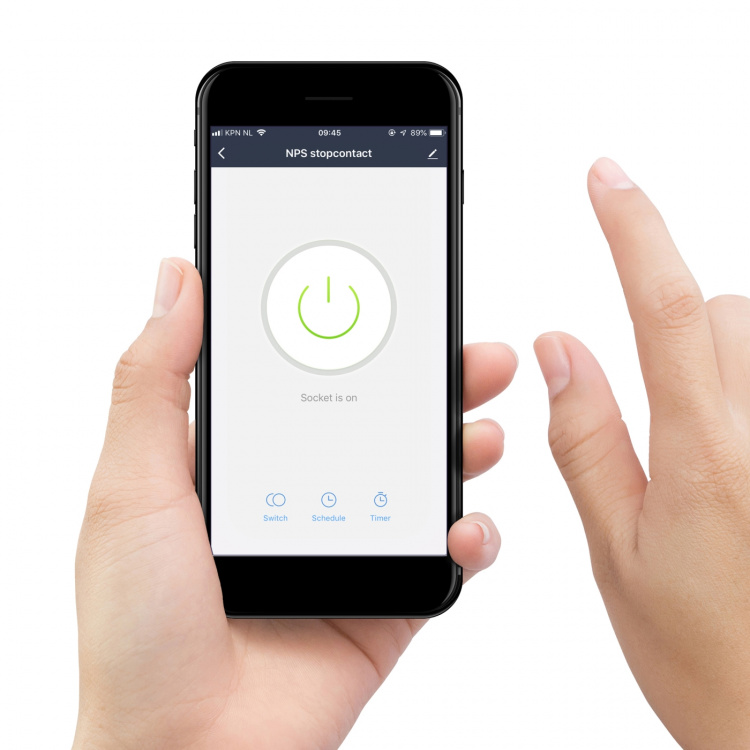 Alecto Smart Wi-Fi-plugg med energimonitor 16A 3680W 3-pakning Hvit Alecto Smart Wi-Fi-plugg med energimonitor 16A 3680W 3-pakning Hvit