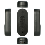 Alecto Smart Wi-Fi-dørklokke med kamera, egnet for hjemmeautomatisering Black