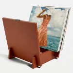 Lenco Organizer for opptil 40 poster Brown Lenco Organizer for opptil 40 poster Brown