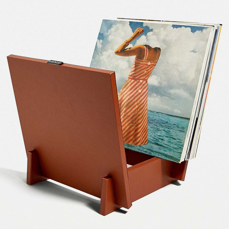 Lenco Organizer for opptil 40 poster Brown Lenco Organizer for opptil 40 poster Brown