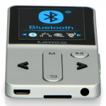 Lenco MP4-spiller bluetooth® med 8 GB Silver