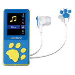 Lenco MP3/MP4-spiller med 8 GB minne Blå Lenco MP3/MP4-spiller med 8 GB minne Blå