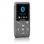 Lenco MP3/MP4-spiller med Bluetooth® 8 GB Micro SD-kort Grå