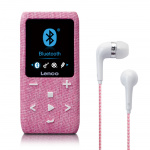 Lenco MP3/MP4-spiller med Bluetooth® 8 GB Micro SD-kort Rosa Lenco MP3/MP4-spiller med Bluetooth® 8 GB Micro SD-kort Rosa