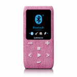 Lenco MP3/MP4-spiller med Bluetooth® 8 GB Micro SD-kort Rosa Lenco MP3/MP4-spiller med Bluetooth® 8 GB Micro SD-kort Rosa