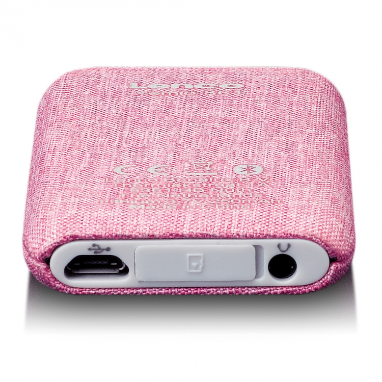 Lenco MP3/MP4-spiller med Bluetooth® 8 GB Micro SD-kort Rosa Lenco MP3/MP4-spiller med Bluetooth® 8 GB Micro SD-kort Rosa