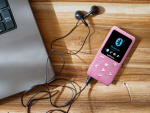 Lenco MP3/MP4-spiller med Bluetooth® 8 GB Micro SD-kort Rosa Lenco MP3/MP4-spiller med Bluetooth® 8 GB Micro SD-kort Rosa