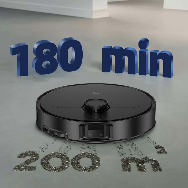 Hoover Robotstøvsuger HG8 Wet & Dry, WiFi, vanntømmingsstasjon