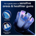 Oral B Børstehode iO Gentle Care Black 6 stk Oral B Børstehode iO Gentle Care Black 6 stk