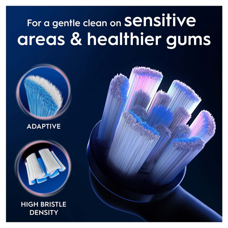 Oral B Børstehode iO Gentle Care Black 6 stk Oral B Børstehode iO Gentle Care Black 6 stk