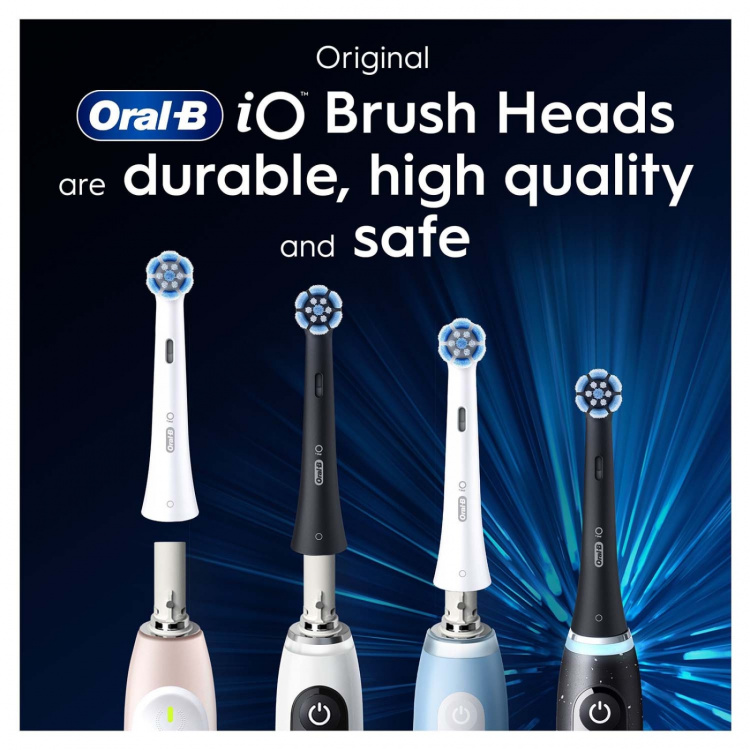 Oral B Børstehode iO Gentle Care Black 6 stk Oral B Børstehode iO Gentle Care Black 6 stk