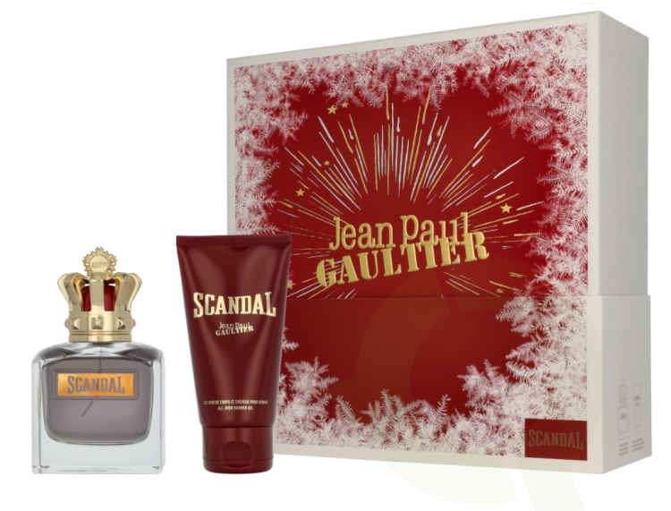 Jean Paul Gaultier Scandal Pour Homme Giftset 175 ml Edt Spray 100ml/Shower Gel 75ml