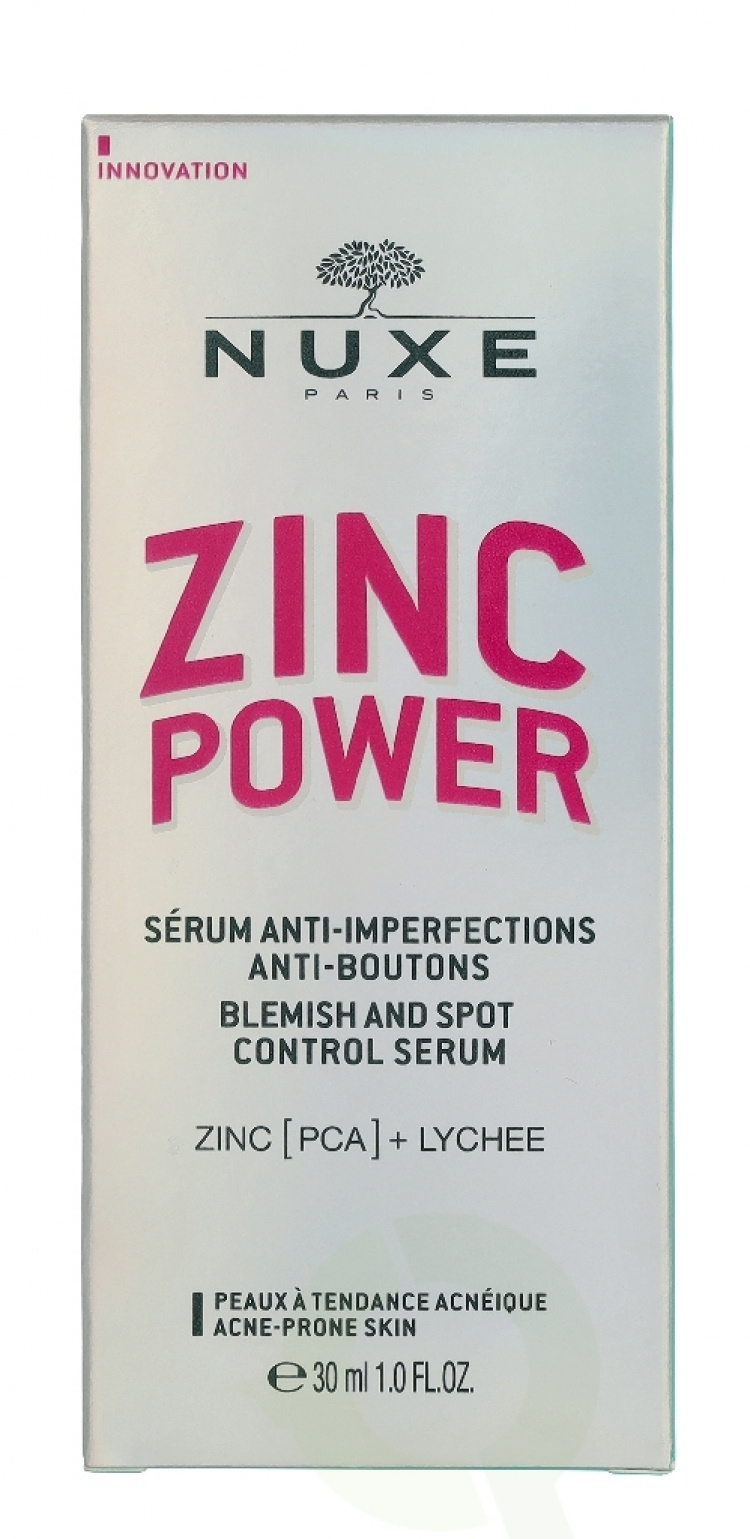 Nuxe Zinc Power Anti-Blemish Serum 30 ml