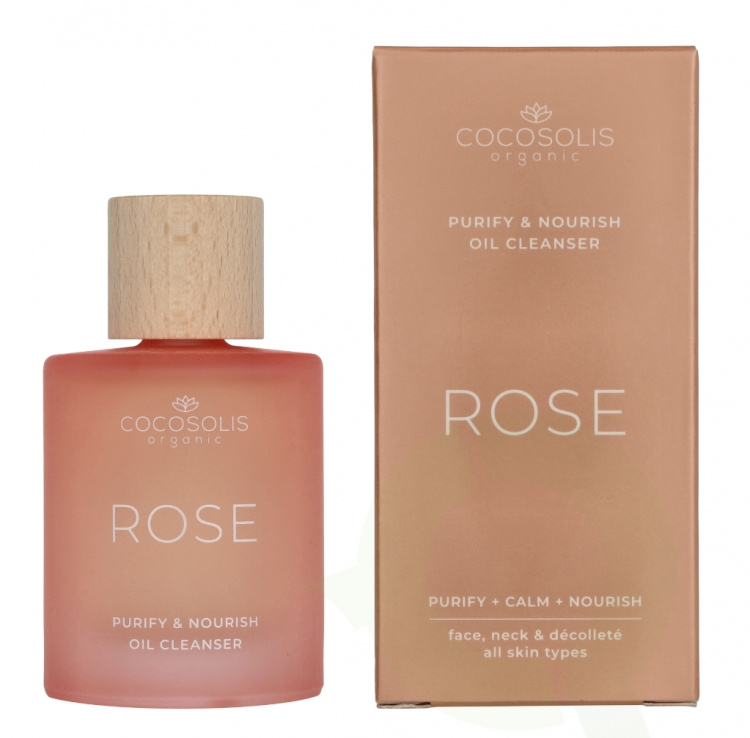 Cocosolis Cosmetics Cocosolis Rose Purify & Nourish Oil Cleanser 50 ml