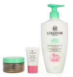 Collistar Corpo Set 565 ml Deep Hydration Fluid 400 ml / Thalasso Anti-Aqua Scrub 150 g / Mini Idroattiva Gel Cream 15 ml