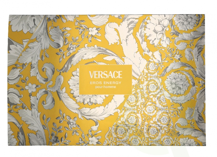 Versace Eros Energy Giftset 110 ml Edp Spray 100ml/Edp Travel Spray 10ml/Pouch