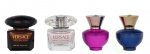 Versace Miniatures Set Women 20 ml 4x5ml - Crystal Noir Edt/Bright Crystal Edt/Dylan Purple Edp/Dylan Blue Edp