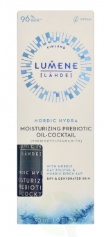 Lumene Nordic Hydra Face Moisturizing Prebiotic Oil-Cocktail 30 ml