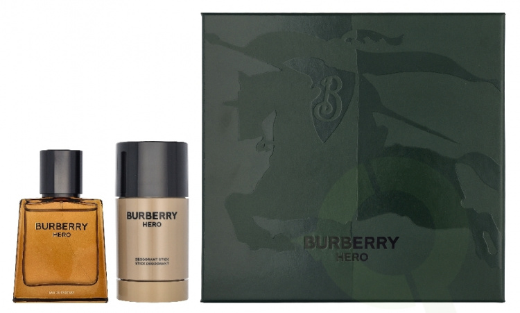 Burberry Hero Giftset 125 ml Edp Spray 50ml/Deo Stick 75ml