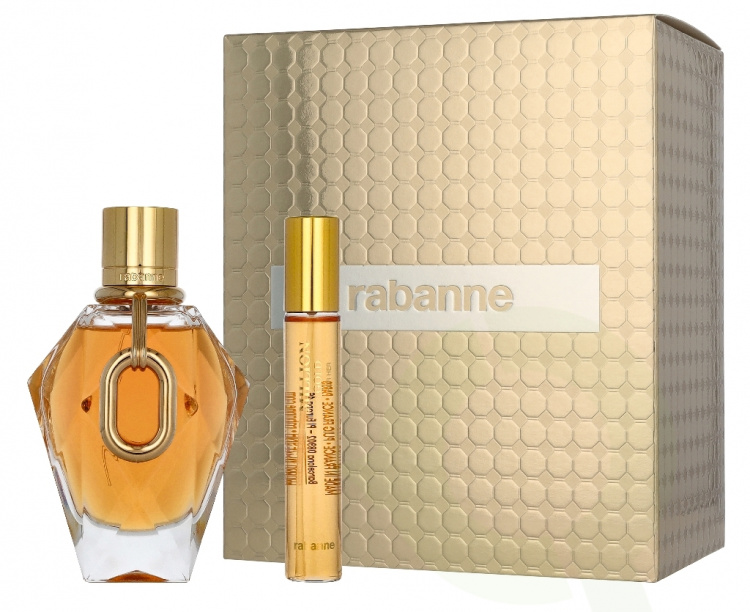 Paco Rabanne Million Gold For Her Giftset 110 ml Edp Spray 90ml/Edp Spray 20ml