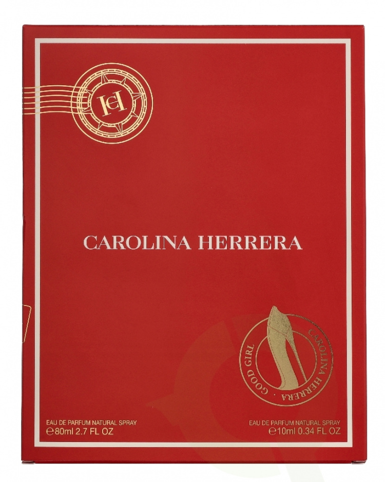 Carolina Herrera Good Girl Giftset 90 ml Edp Spray 80ml/Edp Spray 10ml
