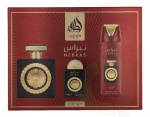 Lattafa Pride Nebras Giftset 320 ml Edp Spray 100ml/Edp Spray 20ml/Deo Spray 200ml