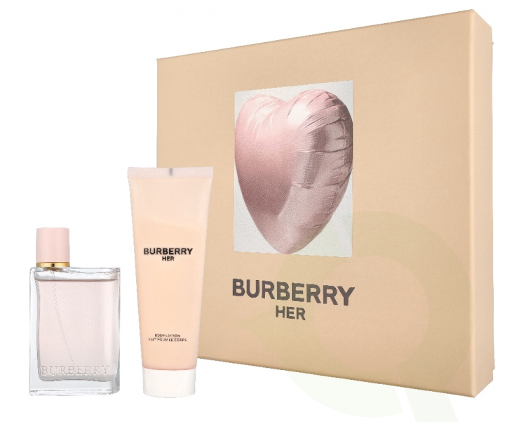 Burberry Her Giftset 125 ml Edp Spray 50ml/Body Lotion 75ml