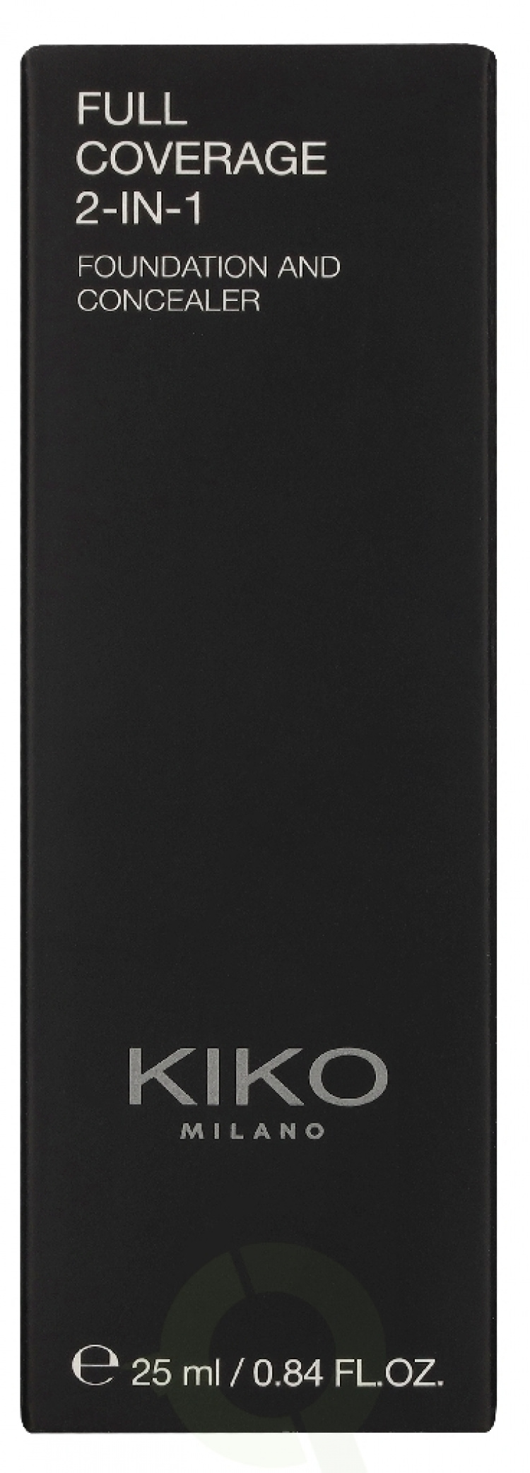 Kiko Milano Full Coverage 2 In 1 Foundation & Concealer 25 ml N80