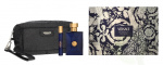 Versace Dylan Blue Pour Homme Giftset 110 ml Edt Spray 100ml/Edt Spray 10ml/Black Trousse