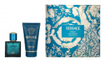 Versace Eros Pour Homme Giftset 80 ml Edt Spray 30ml/Bath & Shower Gel 50ml