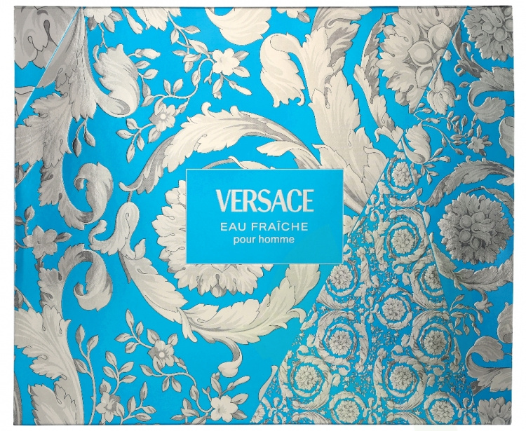 Versace Eau Fraiche Giftset 150 ml Edt Spray 50ml/Bath & Shower Gel 50ml/Aftershave Balm 50ml